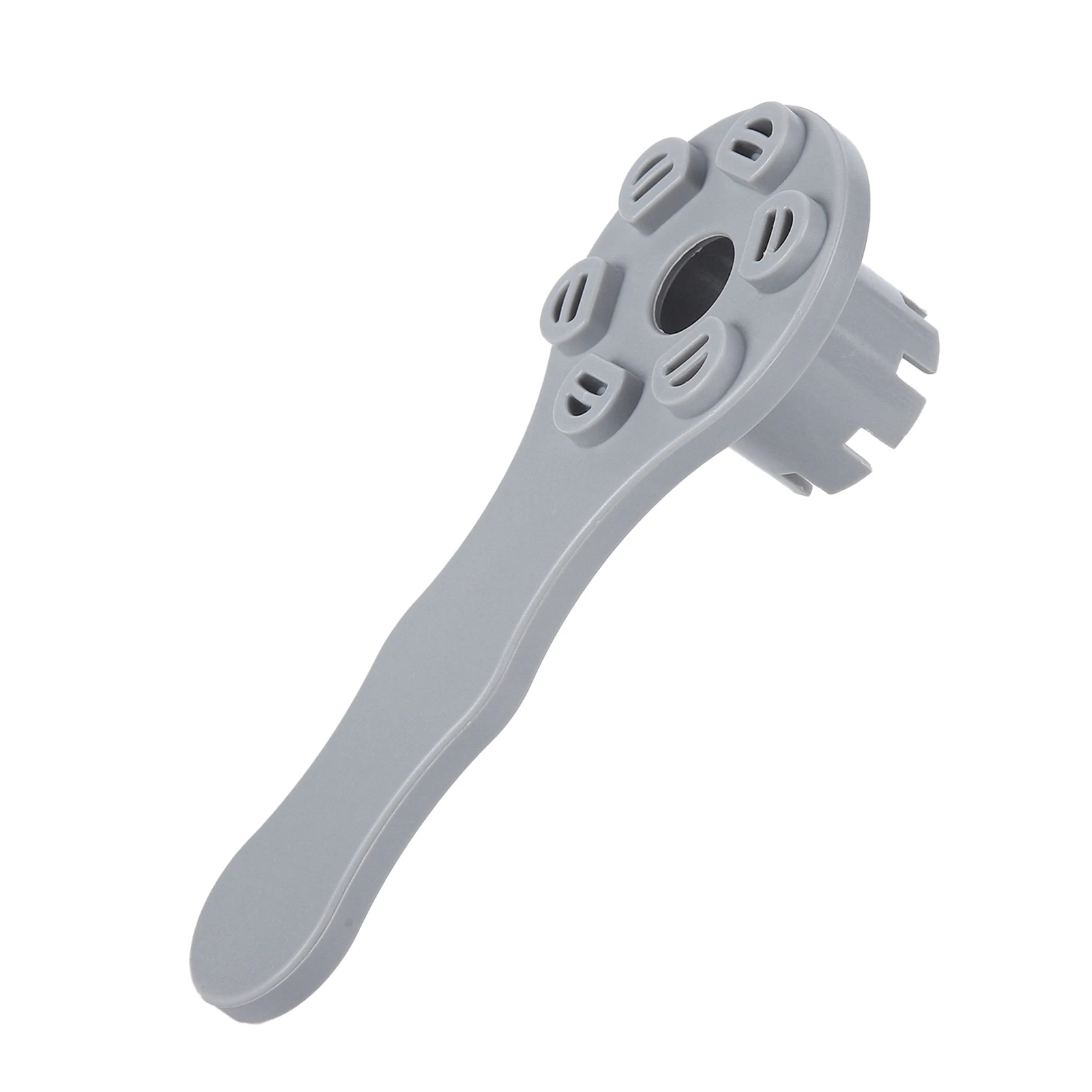 PVC 8 Groove Air Valve Wrench 6 Hole Pressure Relief Spanner Gray for Inflatable Boat Kayak Raft