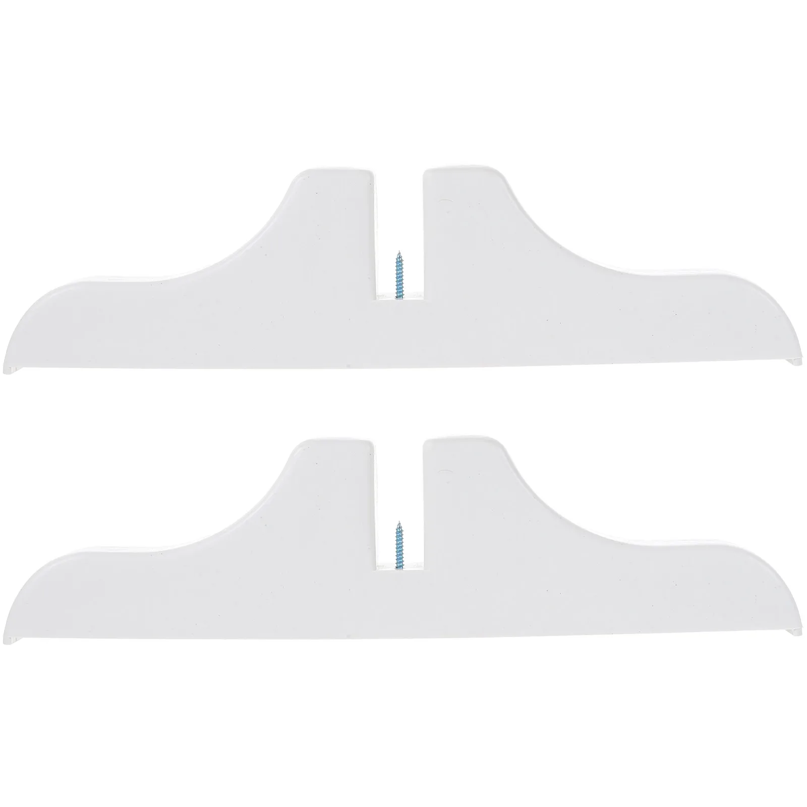 2Pcs Thickened Screen Partition Base White Screen Stand Artistic Minimalist Divider Home Decor Study Room Bedroom