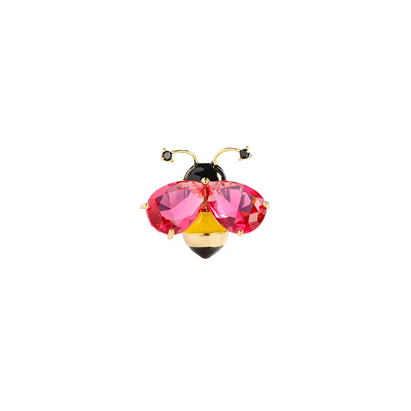 1Pc Cute Little Bee Brooch for Men Women Lovely Bee Insect Brooches Pins Jewelry Trendy Accessories Party Gifts 2024 Trend