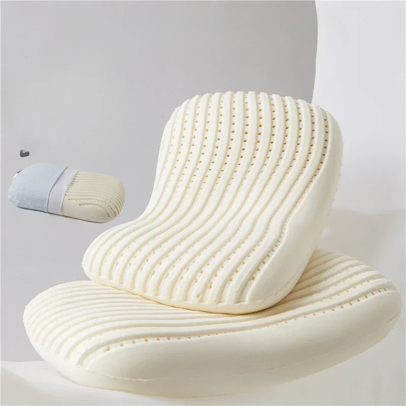 

Natural Latex Pillow Cervical Vertebrae Health Care Orthopedic Anti-Snore Massage Natural Latex Sleeping Pillow