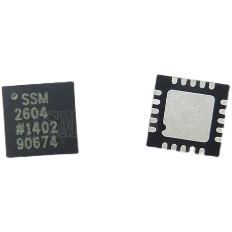 2pcs  SSM2604CPZ-REEL7 encapsulation LFCSP-20 audio interface chip