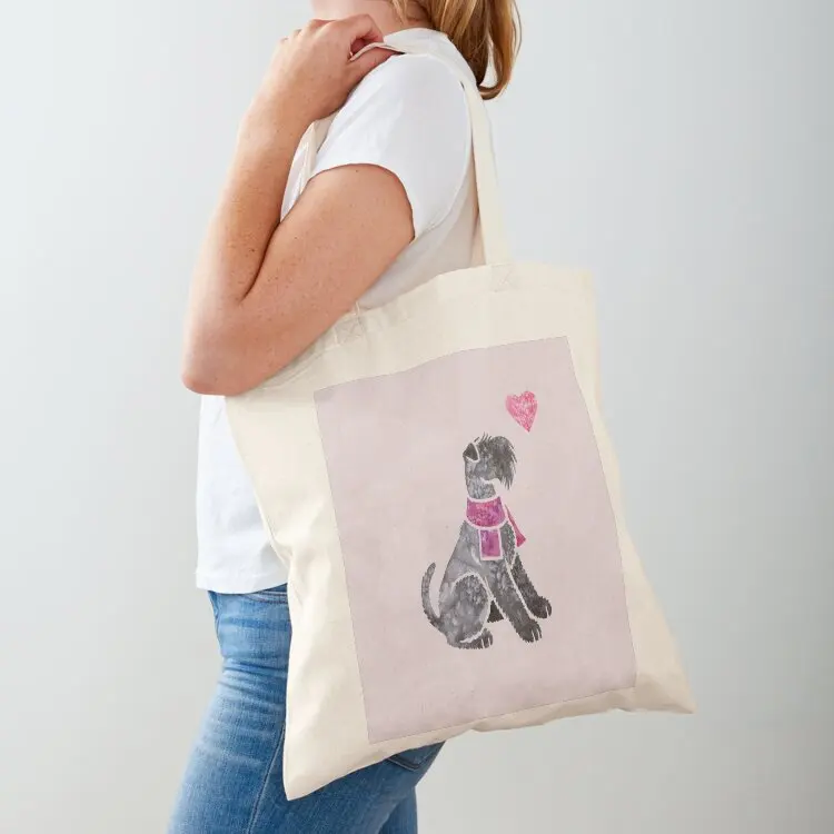 

Watercolour Kerry Blue Terrier Tote Bag Big bag cloth bag woman Lady bags personalized tote