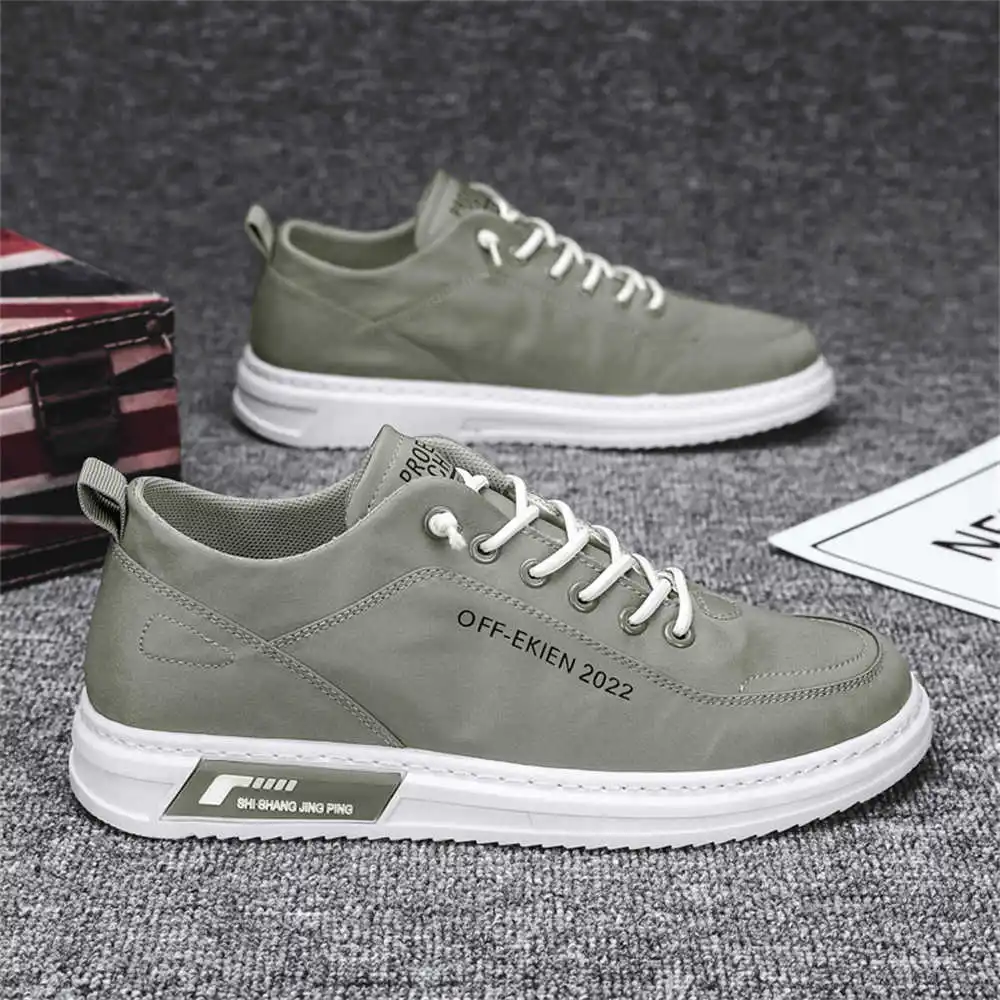 

Tied Army Green Outdoor Men Shoes Casual Sneakers Male Outdoor Footwear Sport Small Price Shoose Fit League Fashion Tenids