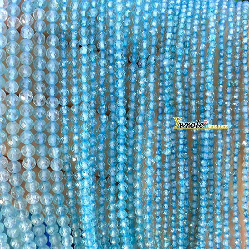 Small Round Faceted Gem Pyrite Natural Stone Loose Spacer Beads for Jewelry Making Diy Bracelets Charms Accessories 15''