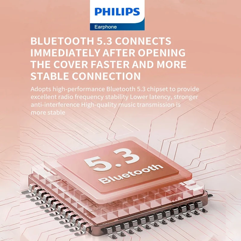 فيليبس TAT1209 سماعات بلوتوث لاسلكية حقيقية HiFi ستيريو HD دعوة التحكم باللمس سماعة مع هيئة التصنيع العسكري آيفون أندرويد العالمي #4