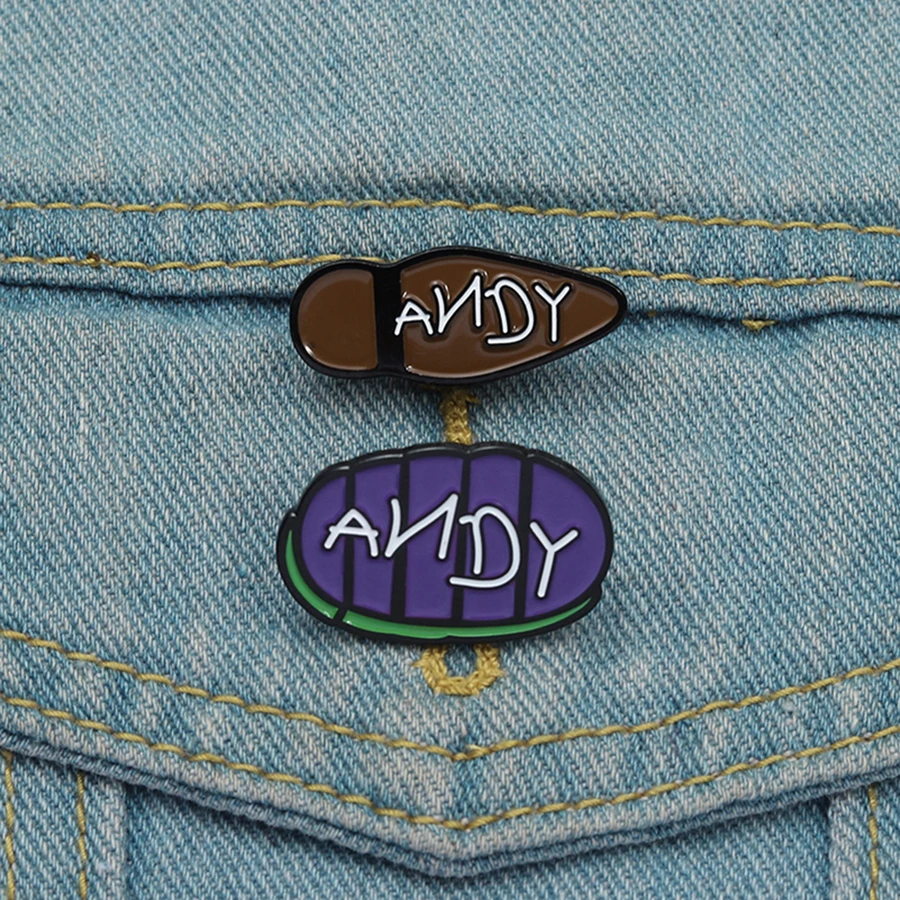 مضحك الخبز وحيد المينا دبابيس النص الإبداعي الأمثال آندي دبابيس شارة التلبيب مجوهرات هدية للأصدقاء الديكور بالجملة ﻿