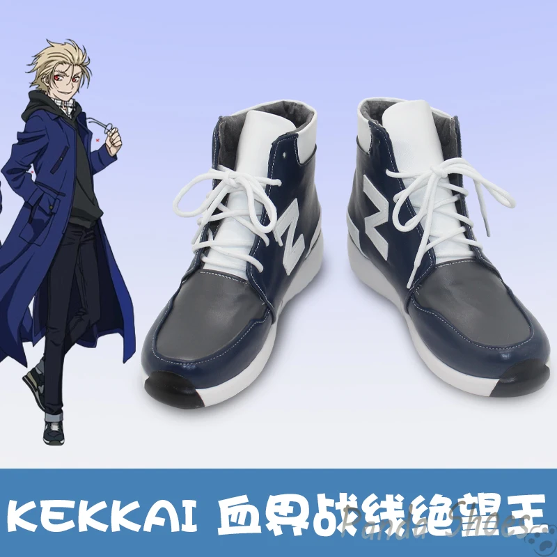 Anime Blood Boundary Kekkai Sensen Cosplay Shoes Anime Cos Comic Cosplay Costume Prop Shoes for Con Halloween