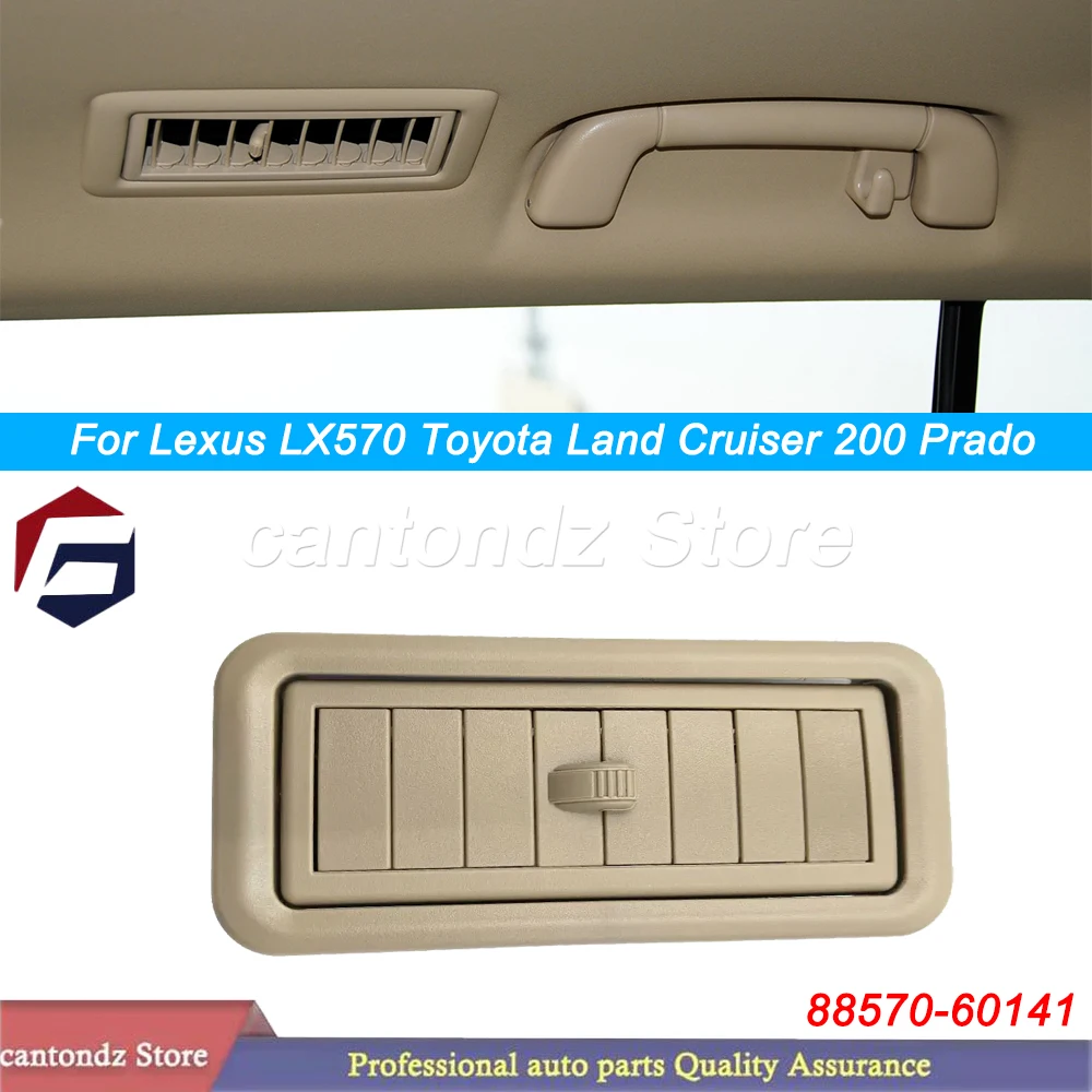 New Interior Roof Air Outlet Vent Grille 88570-60141 For Lexus LX570 Toyota Land Cruiser 200 Prado