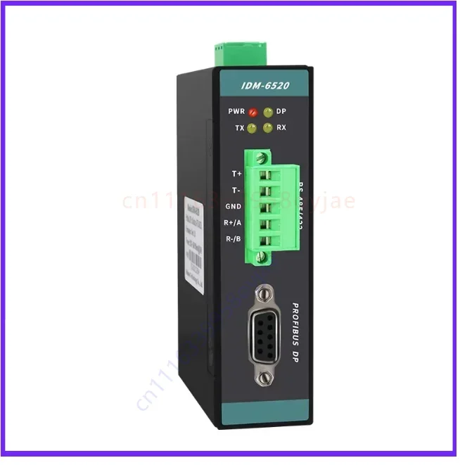 Modbus rtu/ascii to profibus-dp gateway dc12v/24v power supply din rail wolkesen idm-6520