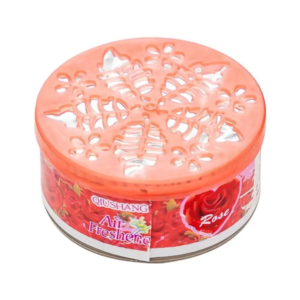 Car Flavoring Car Air Fresheners Canned Rose Lavender Lemon Flavor Household Solid Fragrant Cream Home Room Decor