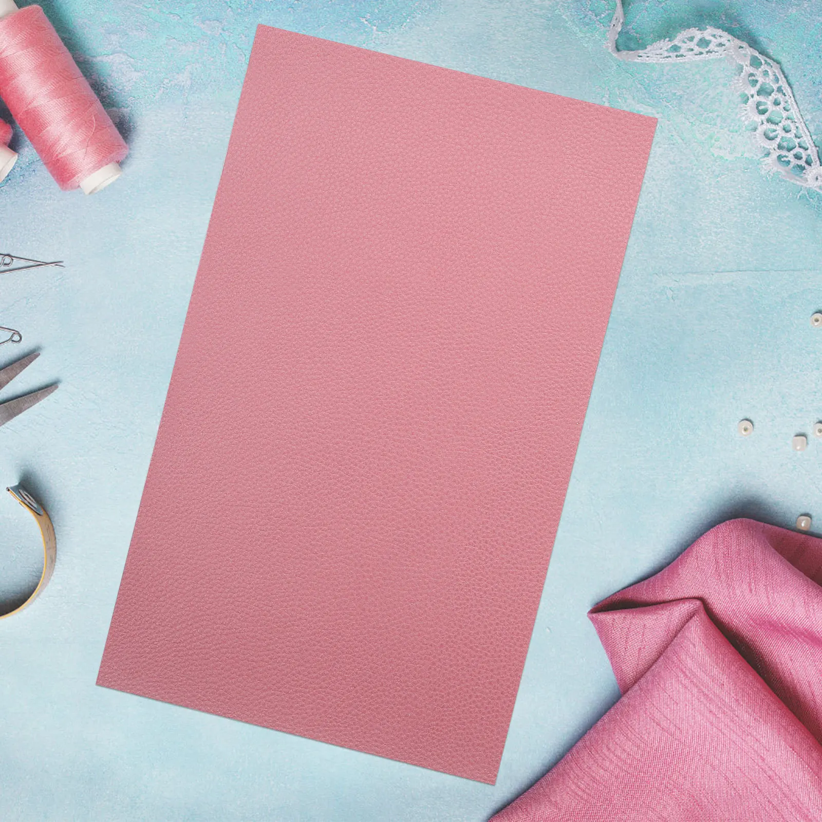 

7 Sheets Faux Sheets Premium PU Material for DIY Craft Decor Bags Hats Jewelry Earrings Artificial