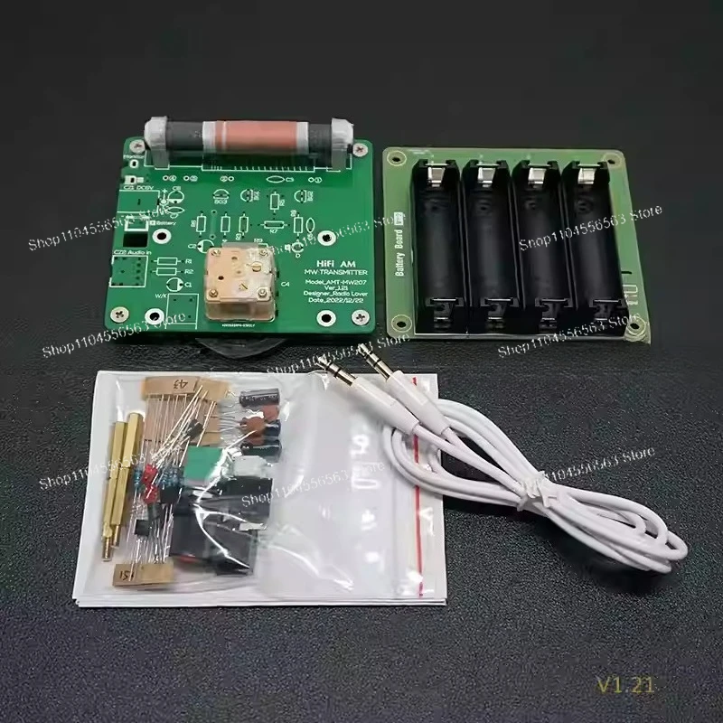 Medium Wave Transmitter Experiment AM Radio Transmitter DIY Kit Test Rock Radio