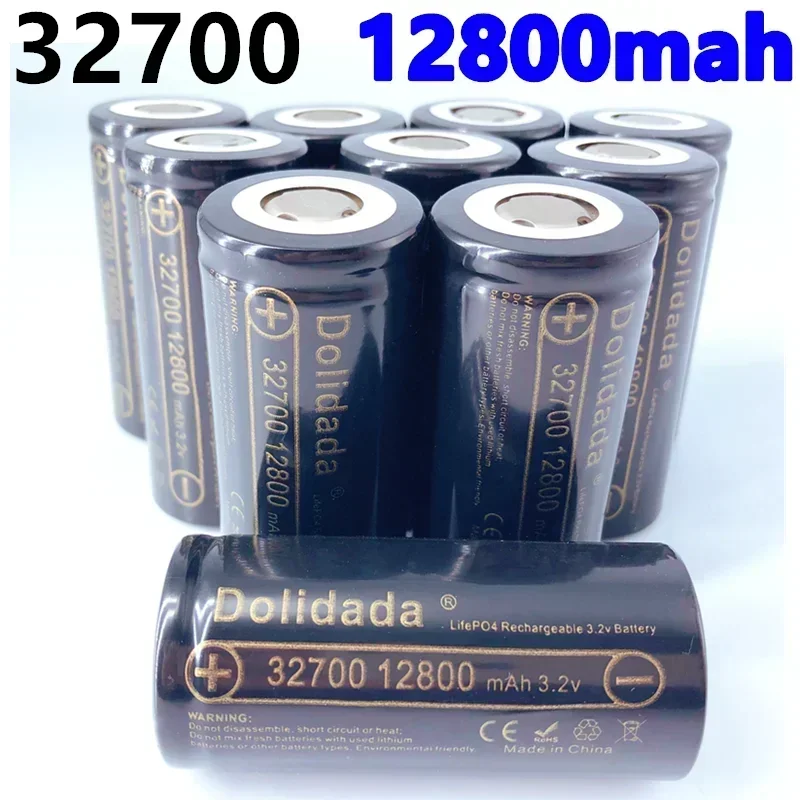 Original 32700 12800mAh 3.2V Lifepo4 Rechargeable Battery Professional Lithium Iron Phosphate Power Battery Screwdriver Battery