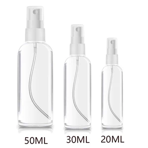 Wiederaufladbare Flaschen, leere Sprühflasche, transparente Plastik -Parfümflaschen, Mini -Kosmetikflaschenabzug, 20 30 50 ml 8 Hauptverkaufsflasche 20 ml - №2