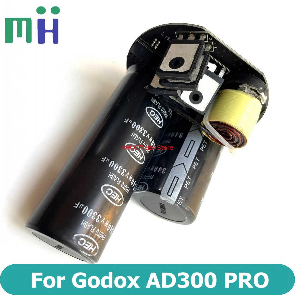 AD300PRO Flash Capacitor Trigger Board PCB Driver Module Repair Part with cooling fan For Godox AD300 Pro Replacement Spare Unit