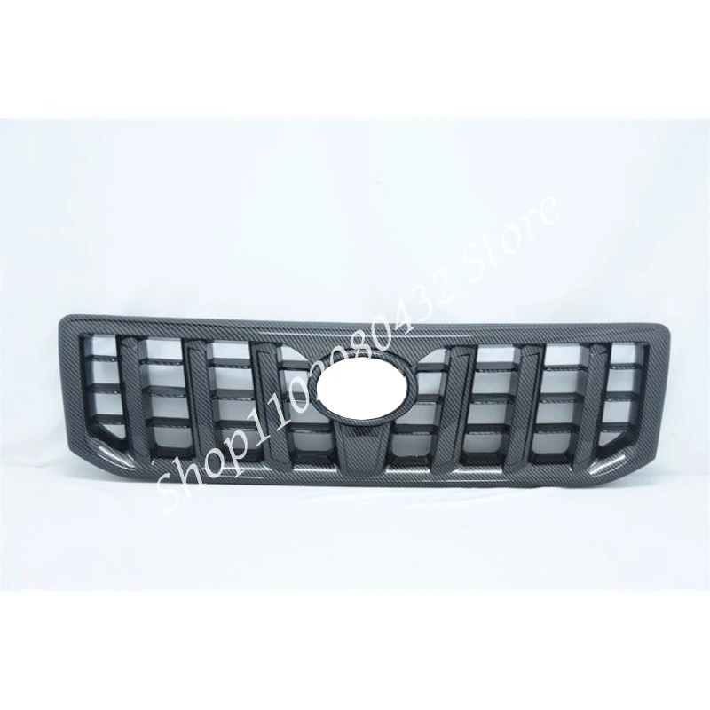 Front Bumper Grill Radiator Grille for Toyota Land Cruiser 120 Prado Lc120 Fj120 2700 4000 2003-2009 Piano black carbon