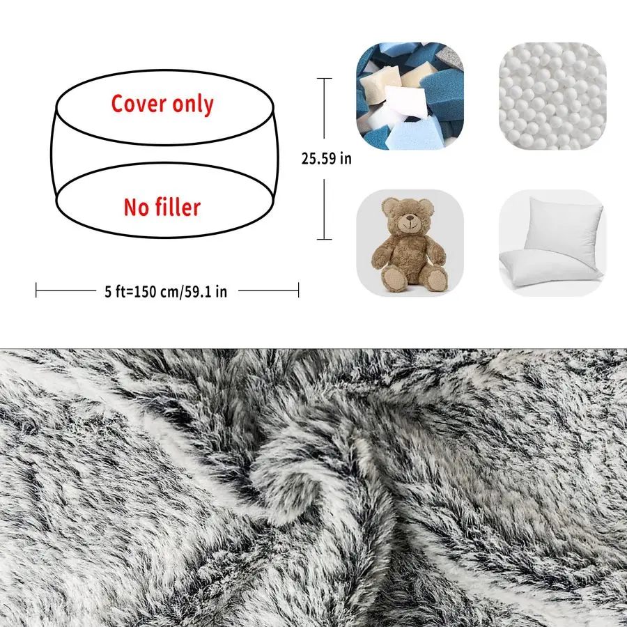 Velvet Bean Bag Cover 2
