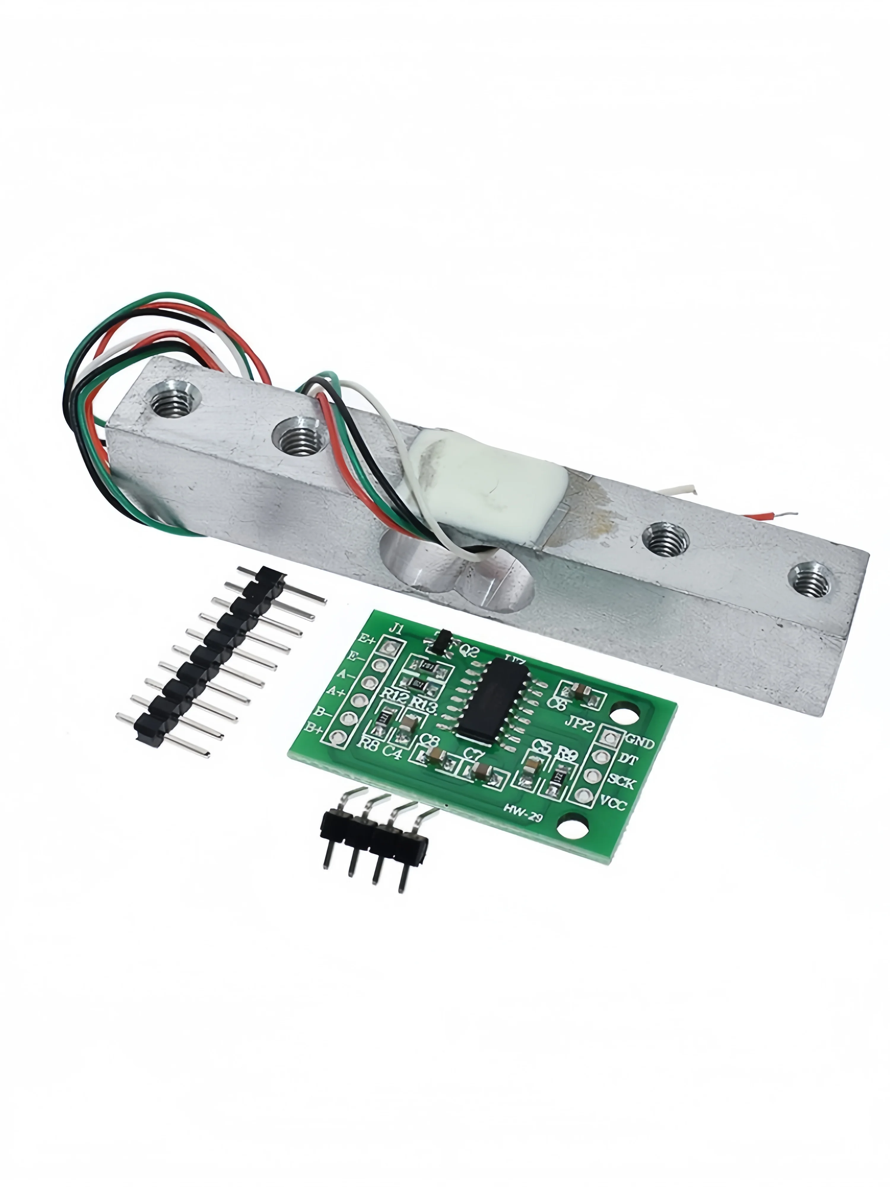 HX711 Modul + Drucksensorsatz, Wägesensor, elektronisches Waagenmodul 1/5/10/20 kg