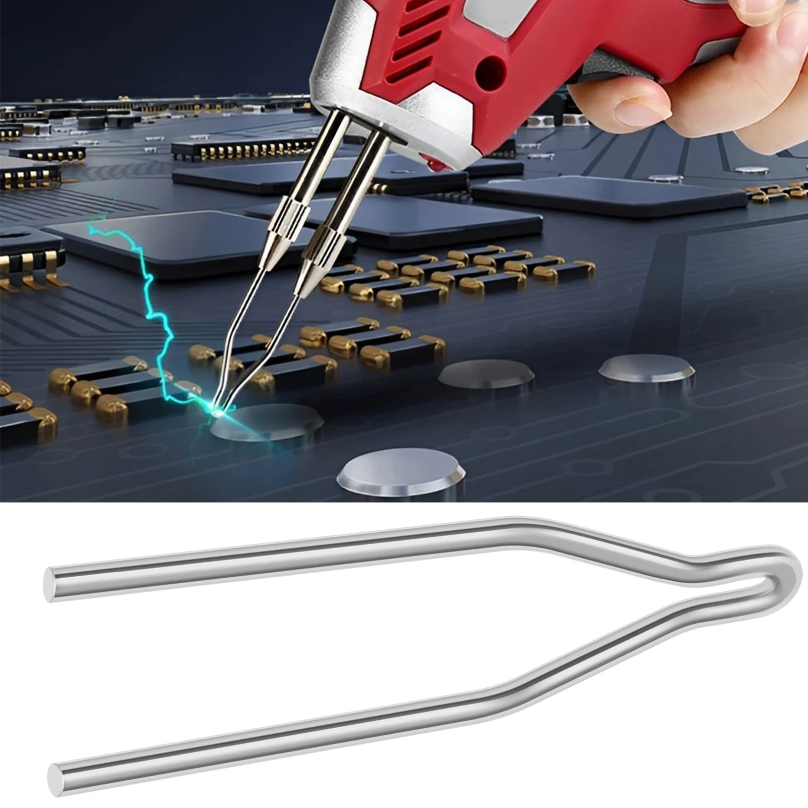 10Pcs Soldering Iron Tips Set Heat-Resistant Soldering Welding Tip Tool Metal Soldering Iron Accessories for Wood Leather Crafts