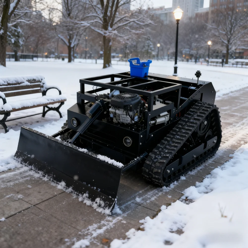 تخصيص جميع التضاريس خزان البنزين المسار جزازة العشب جزازة العشب عن بعد مع مرفق شفرة الثلج