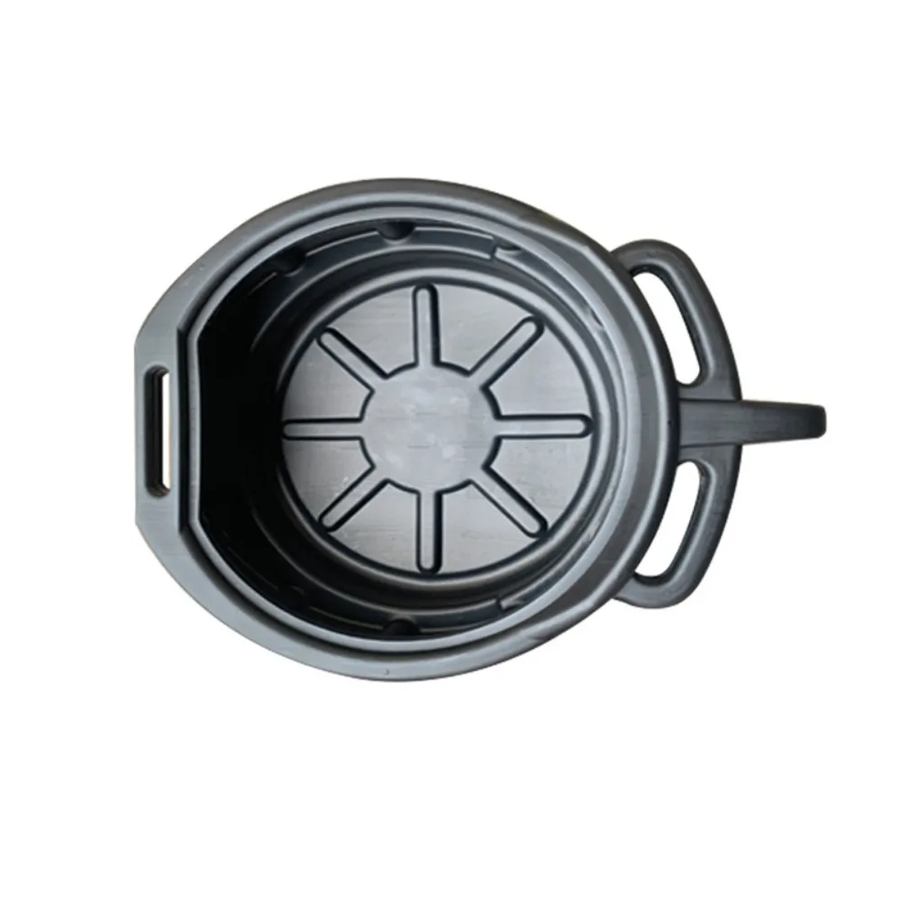 8L/15L Oil Drain Pan Waste Engine Oil Collector Drip Tray with 3 Handles Car Maintenance and Repairing Collect Basin