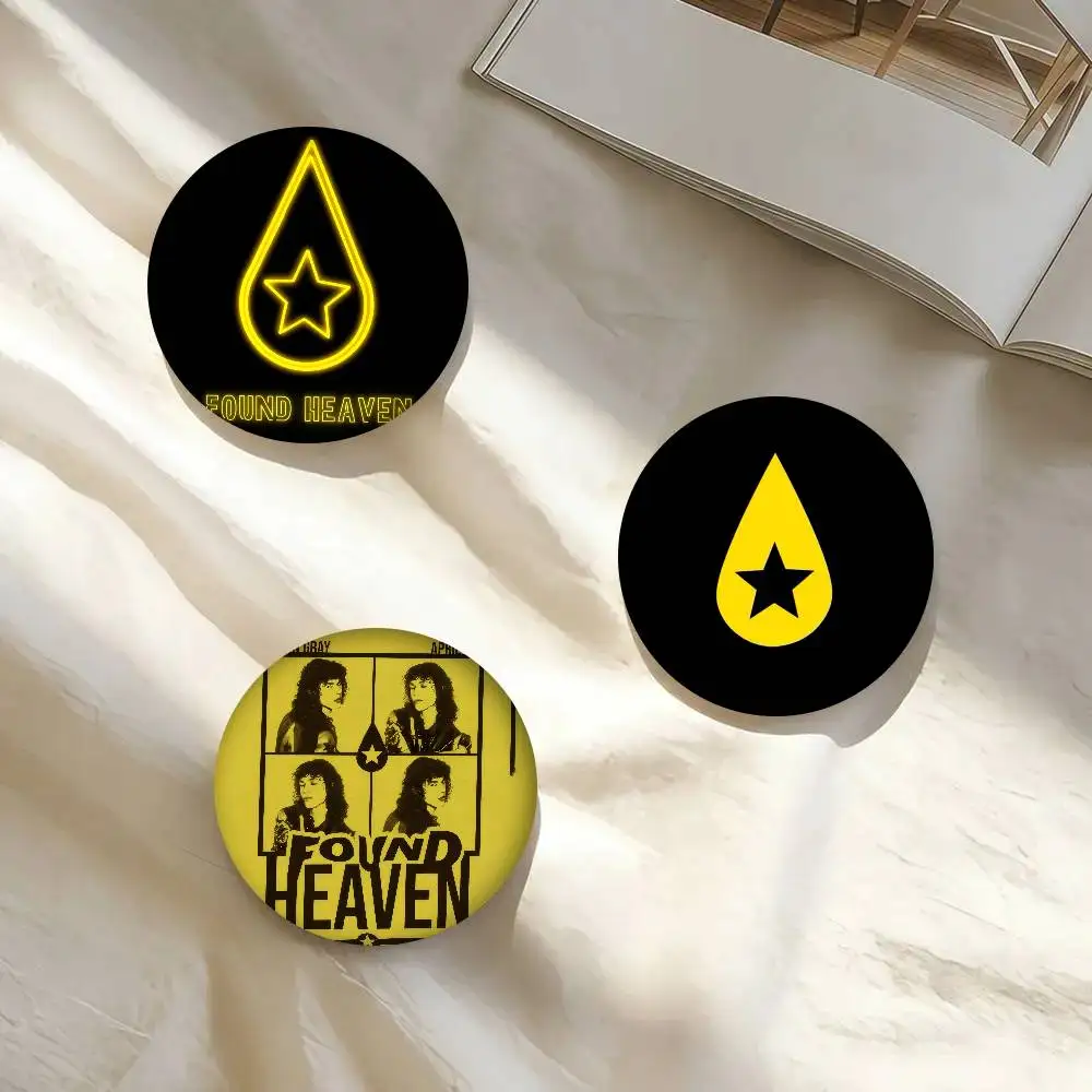 Conans Grays Found Heaven  Anime Button Pin Handmade Brooch For Clothes Cartoon Badge Backpack Decoration Jewelry Accessories