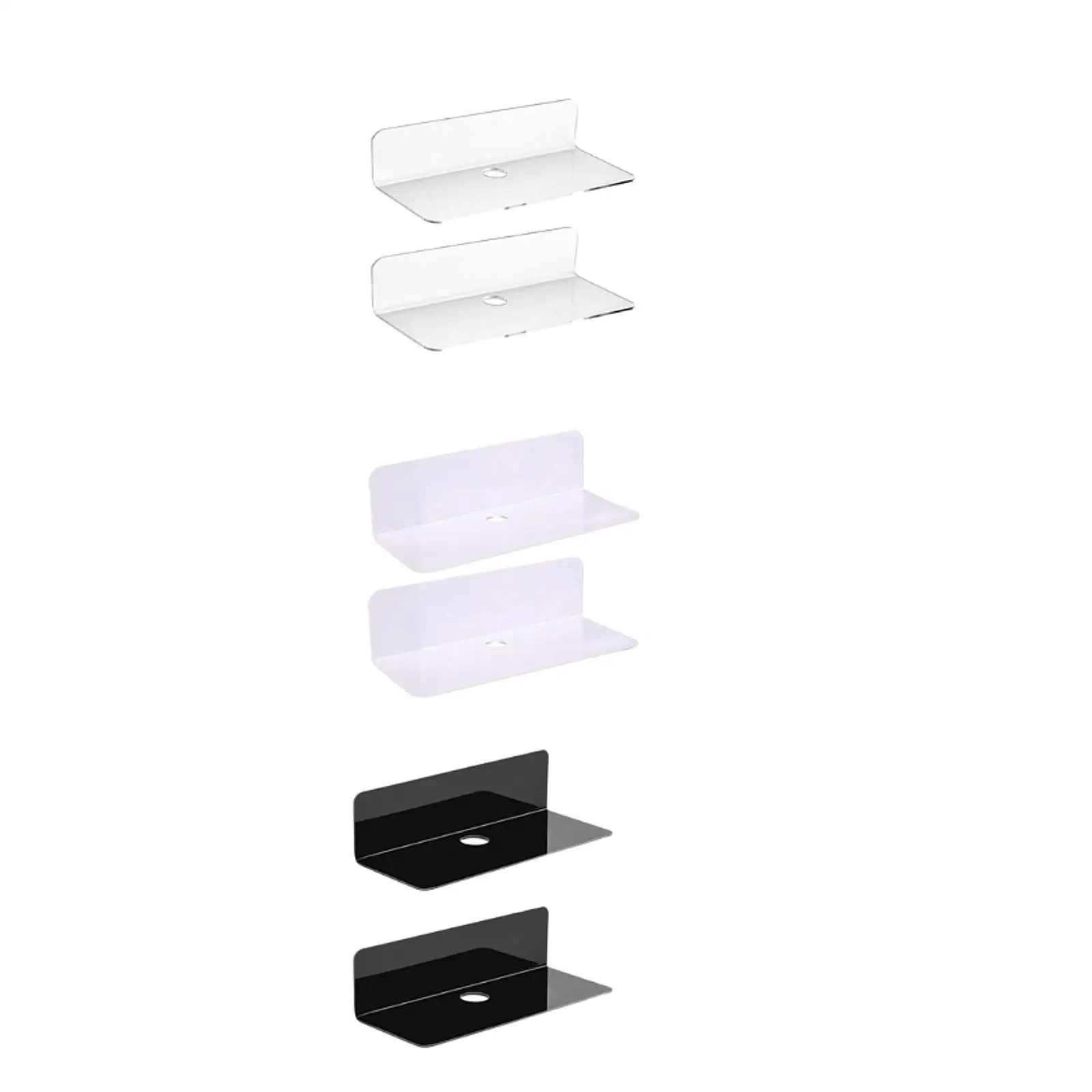 Floating Shelves Organizer Decoration for Collections Small Items Bathroom