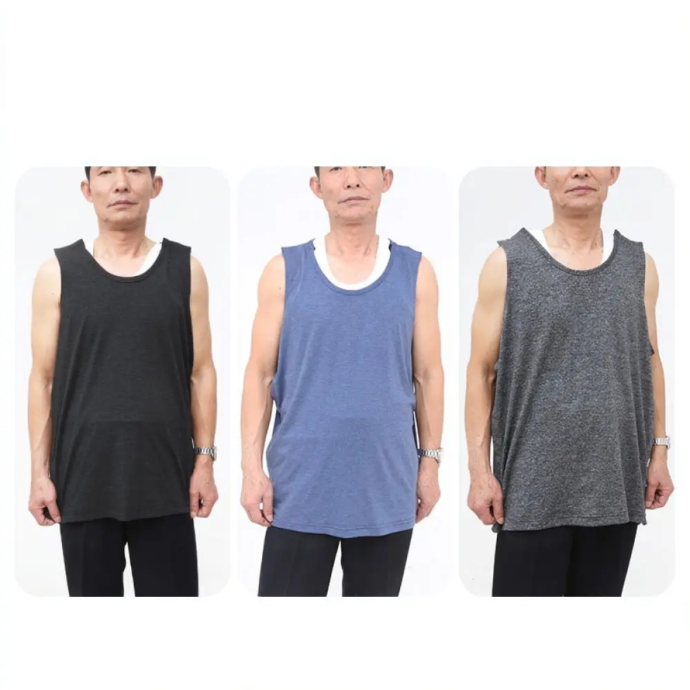 Patient Care Top For Bedridden People Fractured Arm Rehabilitation Accessible Medical Clothes Snap Fastener Side Closure Design