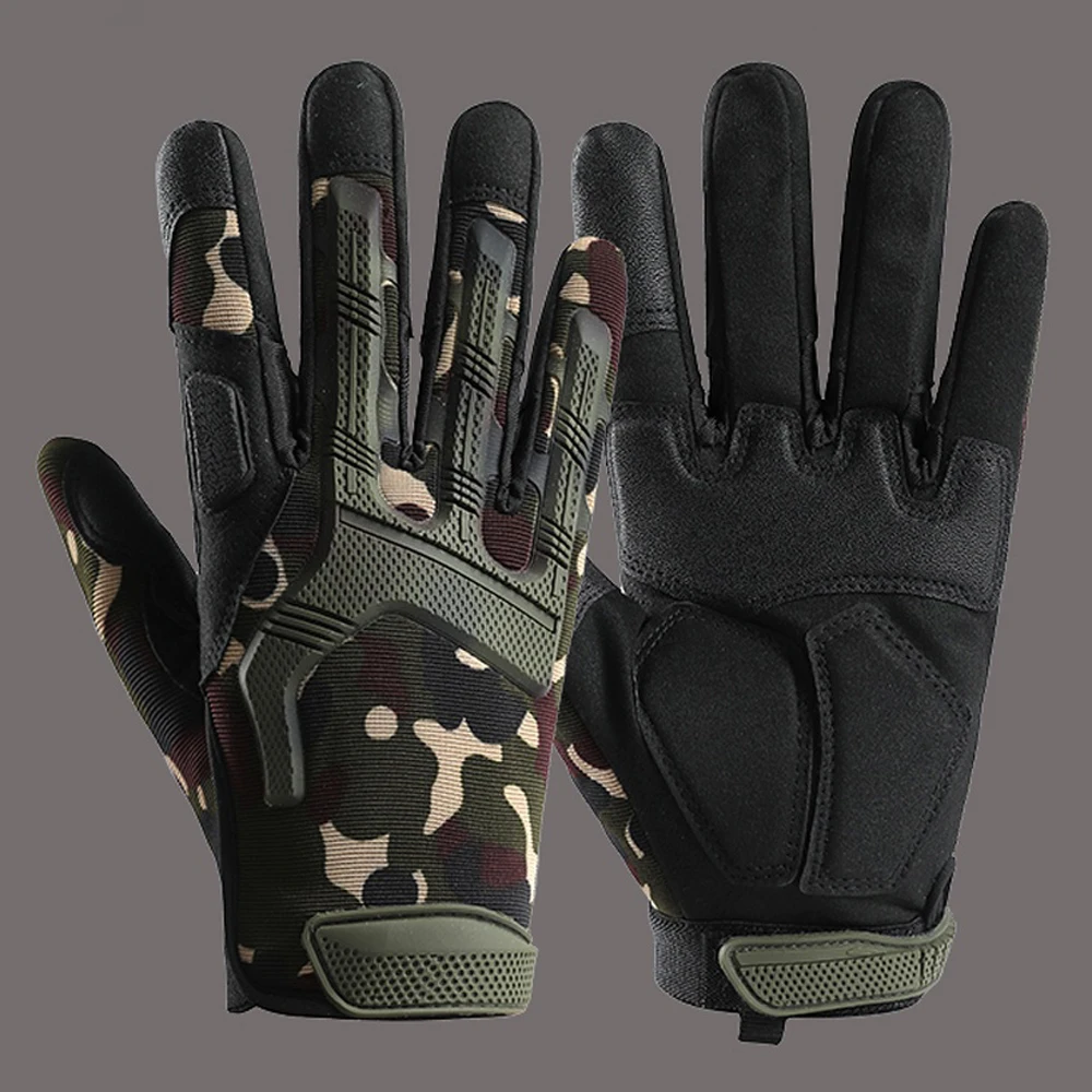 Men's Tactical Gloves Full Finger Motos Racing Training Fighting Gloves Outdoor Sports Protect Gear Riding Gloves