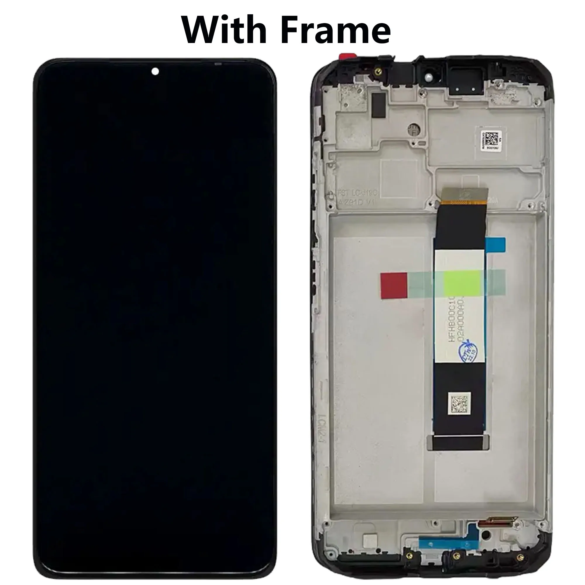 Pantalla For Xiaomi Redmi 9T Touch Screen Digitizer Assembly With Frame M2010J19SG  J19SY LCD Display Replacement Repair Parts