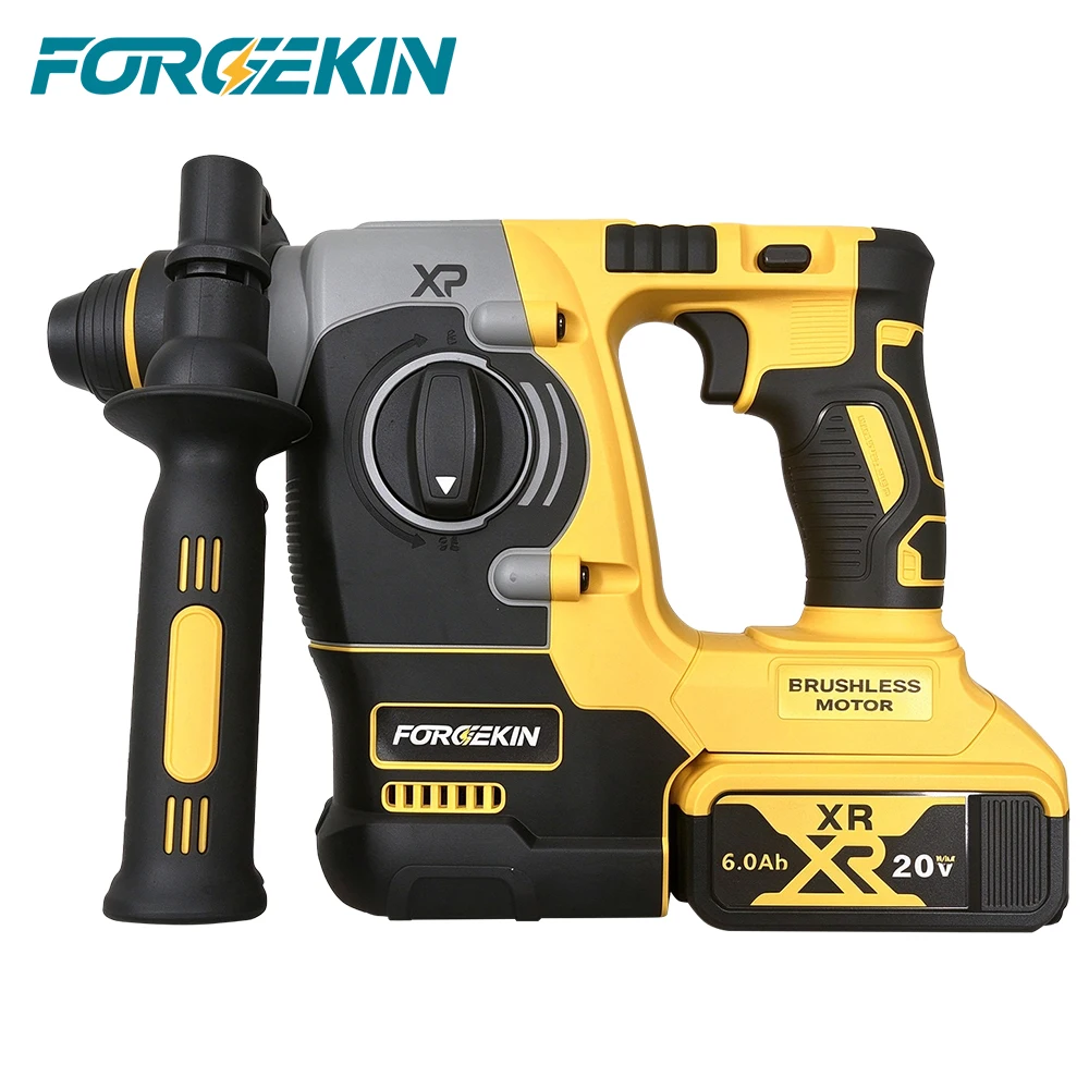 FORGEKIN 18V/20V MAX Brushless SDS-Plus Rotary Hammer Drill 1