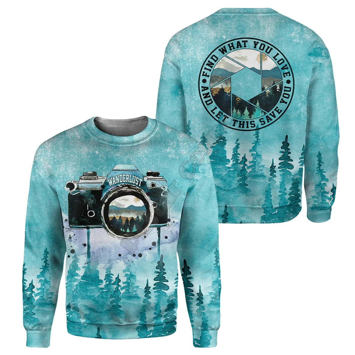 Wanderlust Photography 3D All Over Printed Hoodies Streetwear Women For Men Pullover/Sweatshirt/Zipper Hoodies