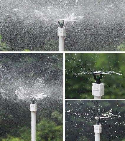 

Rotating Sprinklers 1/2" MaleThread Mini Wobbler Irrigation Water Spray Sprinkler Farm Lawn 360° Rotary Watering Nozzles