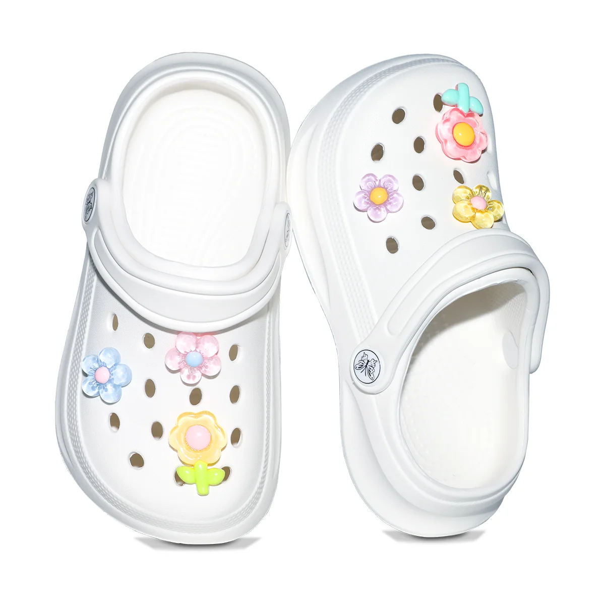 Kids Slip-On Clogs and Mules - Breathable, Waterproof, EVA Garden Shoes with Decorative Chain for Beach and Everyday Wear 168
