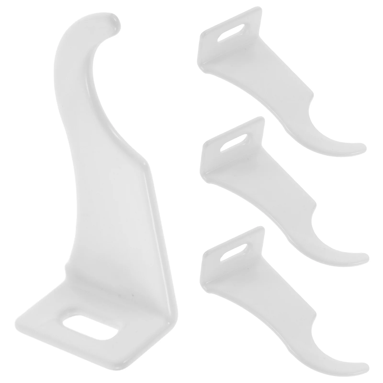 

4pcs Radiator Hooks Heating Hanging Brackets Dipped Steel Heavy Duty Load Bearing Bathroom Mounting Accessories