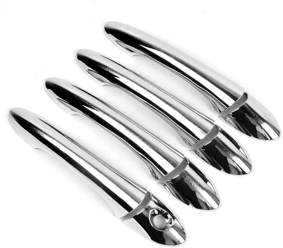 

Chrome Door Handle Cover Trims Compatible with HYUNDAI Sonata YF i45 2011-2014 Best Value Car Parts