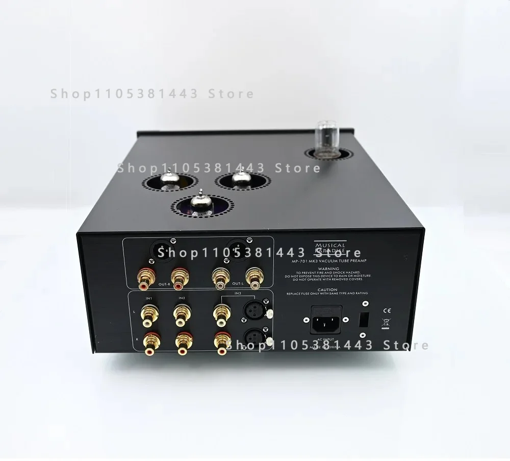 

Audiophile Grade HiFi Component The New Musical Paradise MP-701 MK3 Tube Preamp | High-Fidelity Vacuum Tube Preamplifier