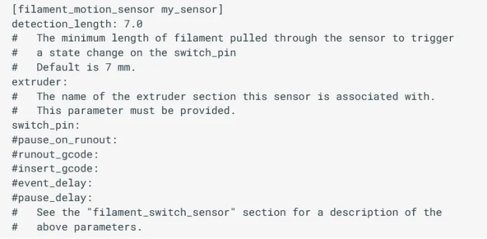 Ideaformer Filament-Blockage-Erkennungsmodul-Sensor für Marlin 2.0/Klipper Firmware 3D-Drucker-Teile Automatische Filament-Auslauf-Erkennung – Detail 8