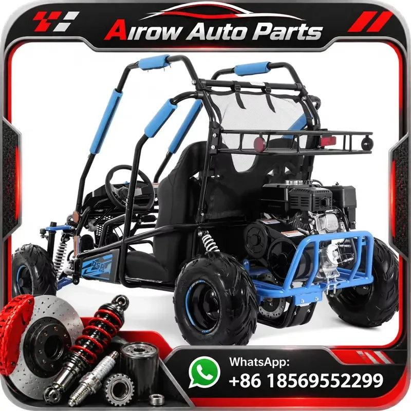 Go Kart de 200cc para Adultos, Todoterreno, Transmisión Automática por Cadena, Estructura de Acero, Arranque Eléctrico, Nuevo Buggy para Dunas