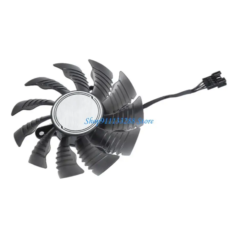 G88D 4pin DC12V GPU Fan T129215SU for RTX3070ti 3080 3090 Graphics Card Cooling Efficient