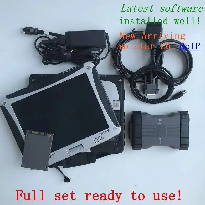 

MB Star C6 DOIP protocol and X-ntry DAS EPC WIS software V2025.09 in harddisk and 90%New laptop Cf19 i5 Toughbook Ready to work