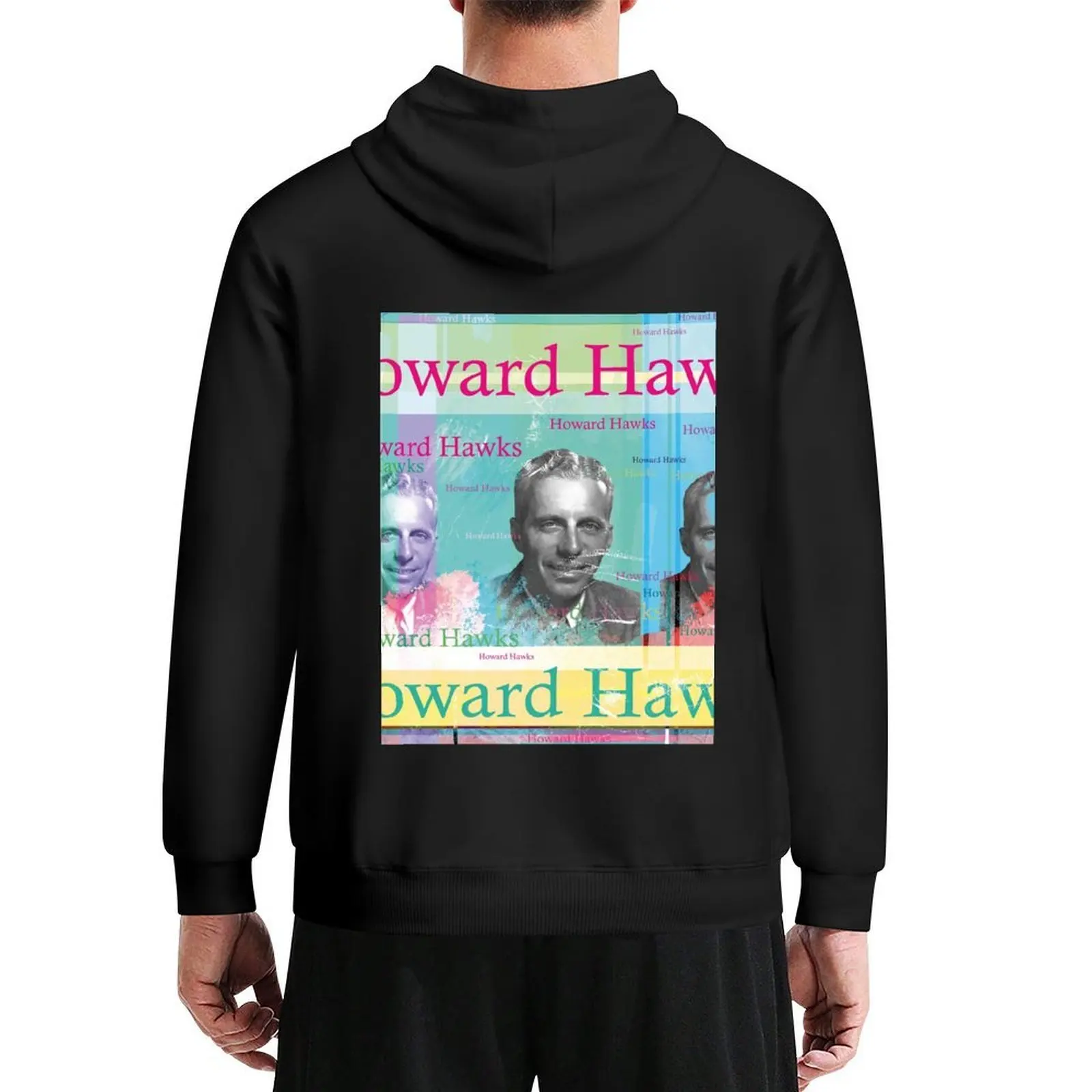 

American director, Howard Hawks Hoodie men's sweat-shirt set blouse men's clothes anime clothing men's oversize hoodie