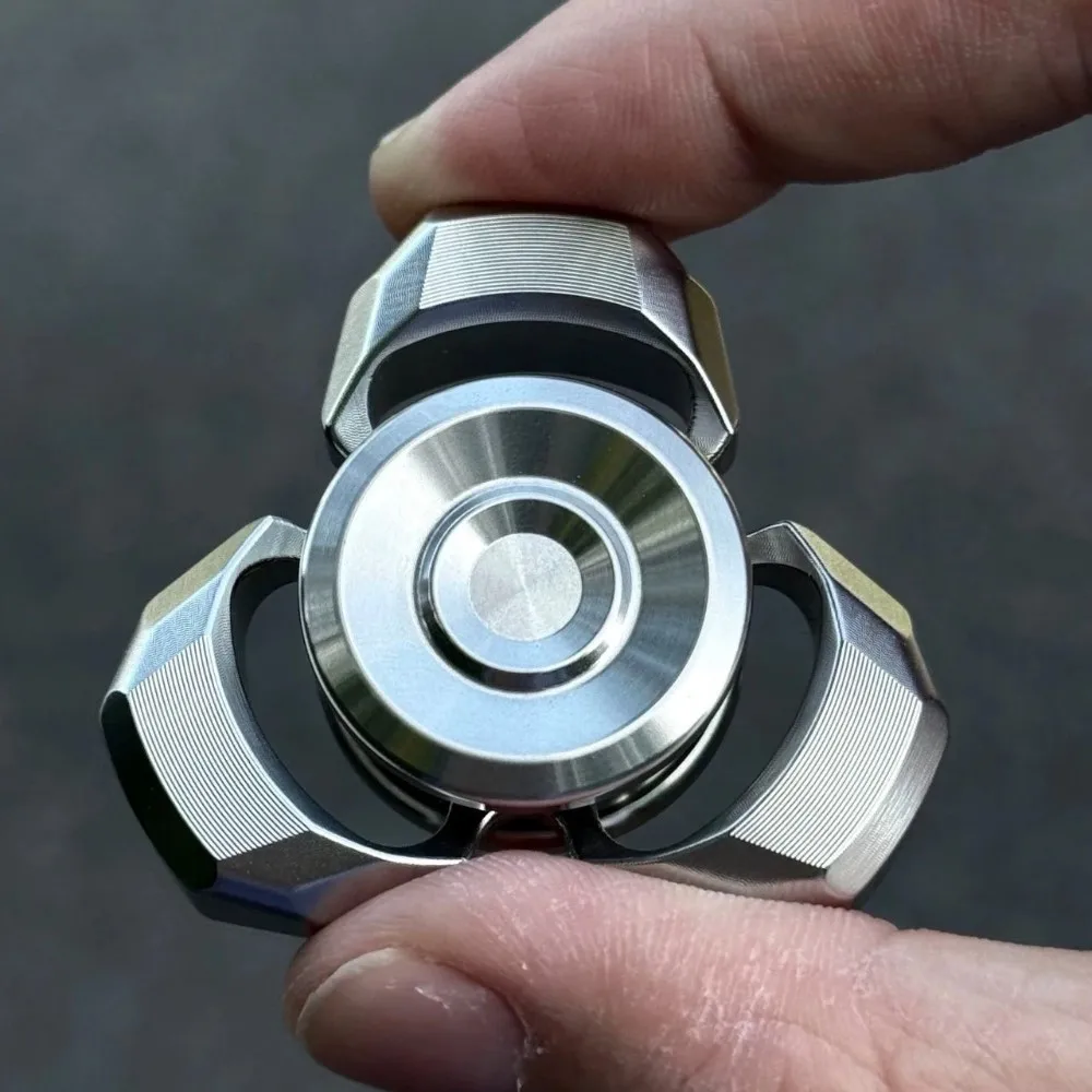 Labios de geometría de ensueño, susurro, Fidget Spinner, juguetes para adultos, juguete de ansiedad, escritorio de oficina, sensación de manipulación, Spinner de tres hojas