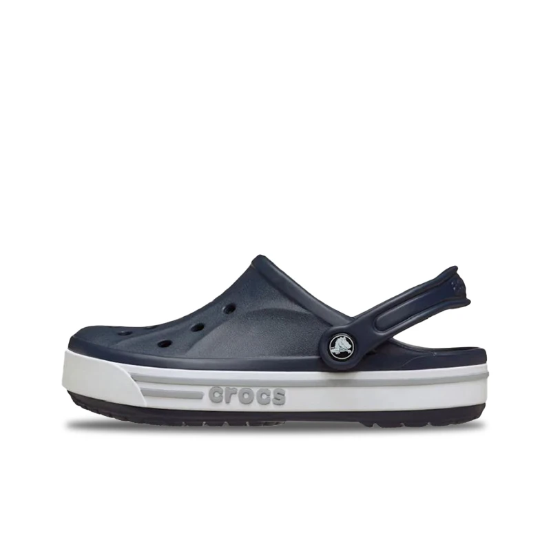 Crocs Bayaband Clog Zuecos Casuales Unisex – Azul Marino, Diseño Retro Flexible, Duraderos, Ligeros y Versátiles 212333-41S