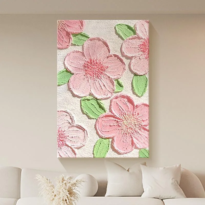 

A6072 Purple Floral Bud Painting