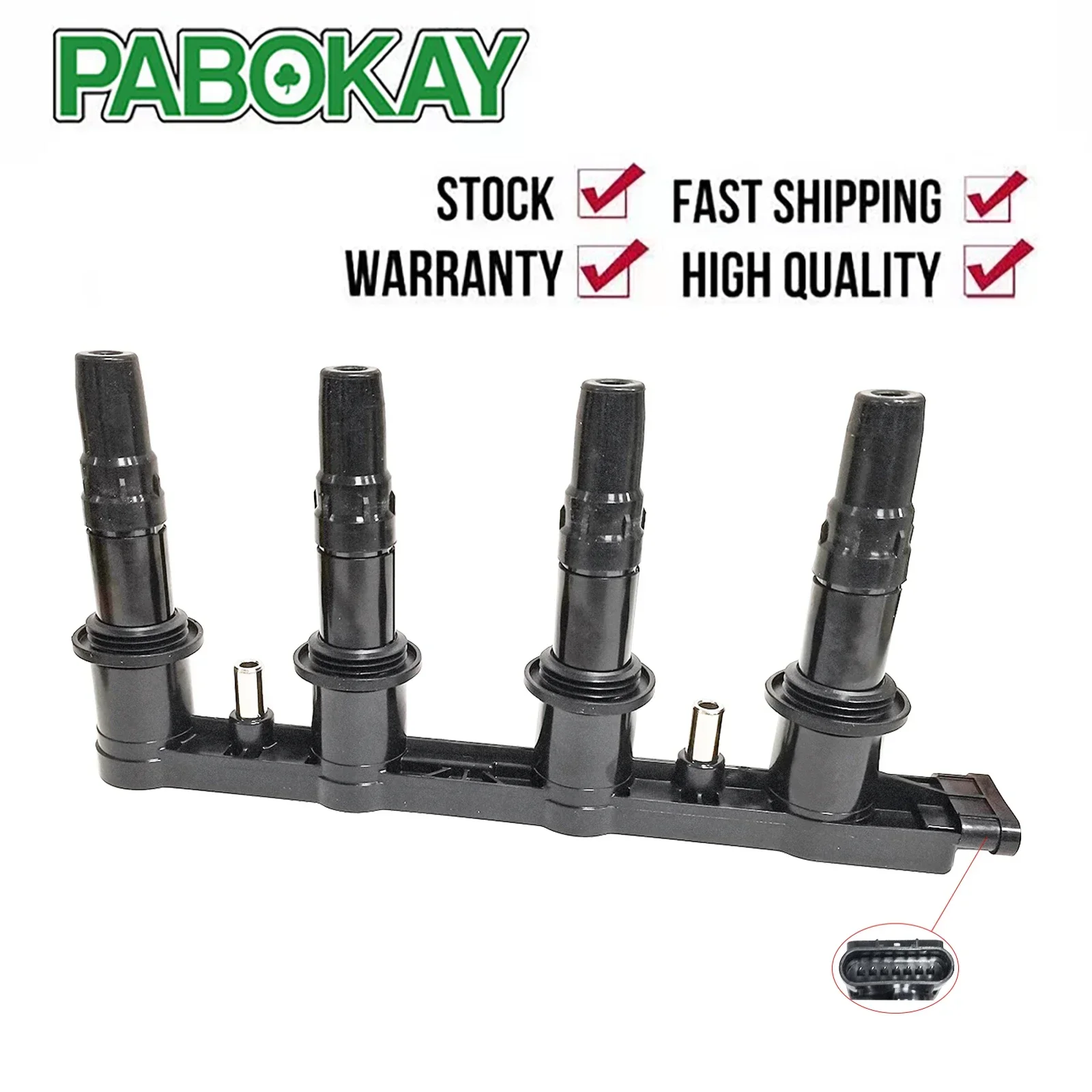 

1 шт. x катушка зажигания для CHEVROLET AVEO OPEL ASTRA J MOKKA 7 контактов 55584404 1208098 25186687 55561655 CE01841 CE01841-12B1