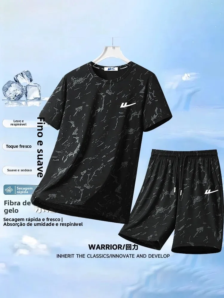 conjunto-deportivo-warrior-youth-para-hombre-estilo-fino-de-seda-helada-de-secado-rapido-absorbente-de-sudor-camiseta-de