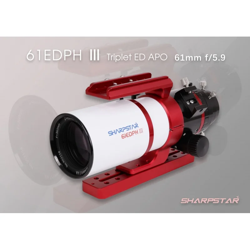 2023 New Release Sharpstar 61EDPH III 61mm F/5.9 Triplet ED Apo Astrograph Refractor Telescope OTA.