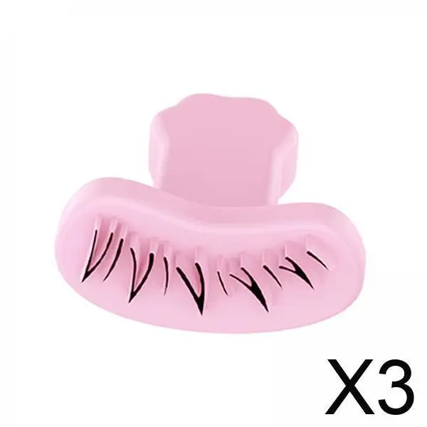 أداة تجميل لطوابع الرموش السفلية من السيليكون لتطبيق الرموش الصناعية وكحل العين في المنزل #1