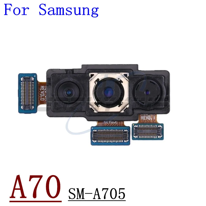 Cable flexible del módulo de cámara trasera para Samsung A10 A20 A30 A40 A50 A60 A70 A80 A90 A70S A50S A30S Cámara principal trasera